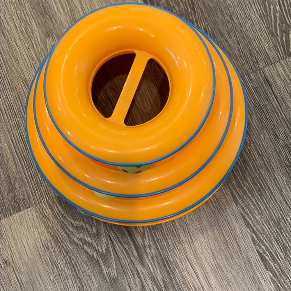 Petstages Orange cat Toy